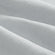 Close up details of Olivia foggy gray linen sheet set. Foggy gray linen bedsheet set close up.