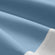 Close up details of Paulina Sky Blue 200 thread count combed cotton duvet set. Sky blue and white combed cotton bed sheet duvet sheet close up.Paulina Sky Blue 200 thread count combed cotton duvet set. Two white and sky blue pillows stacked on folded white and blue cotton duvet set.